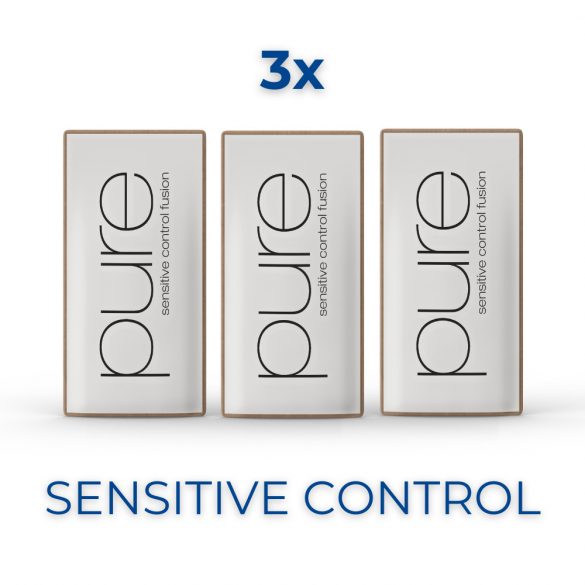 Pure Sensitive Control Fusion maszk por 3x15 g